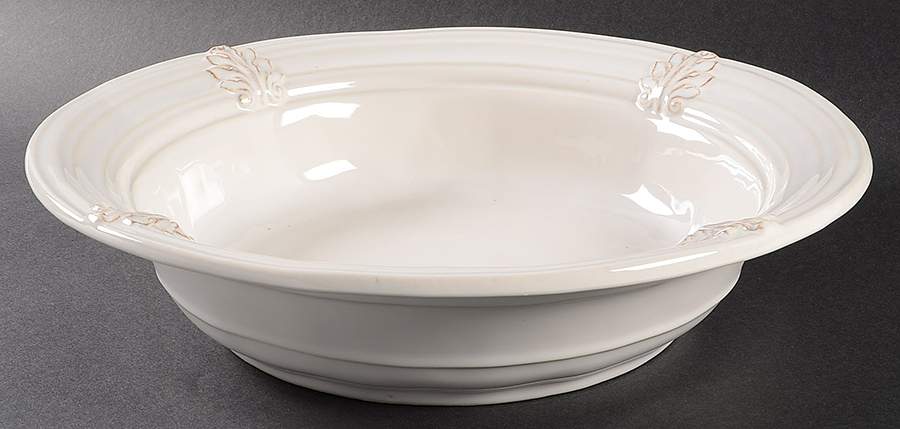 Acanthus 13" Round Serving Bowl by Juliska Ceramics-1