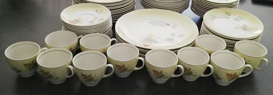 JB1239 Flat Cup & Saucer Set by Johnson Brothers-1
