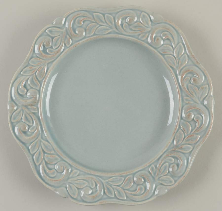 Isabella Pale Green Salad Plate by JCPenney-1