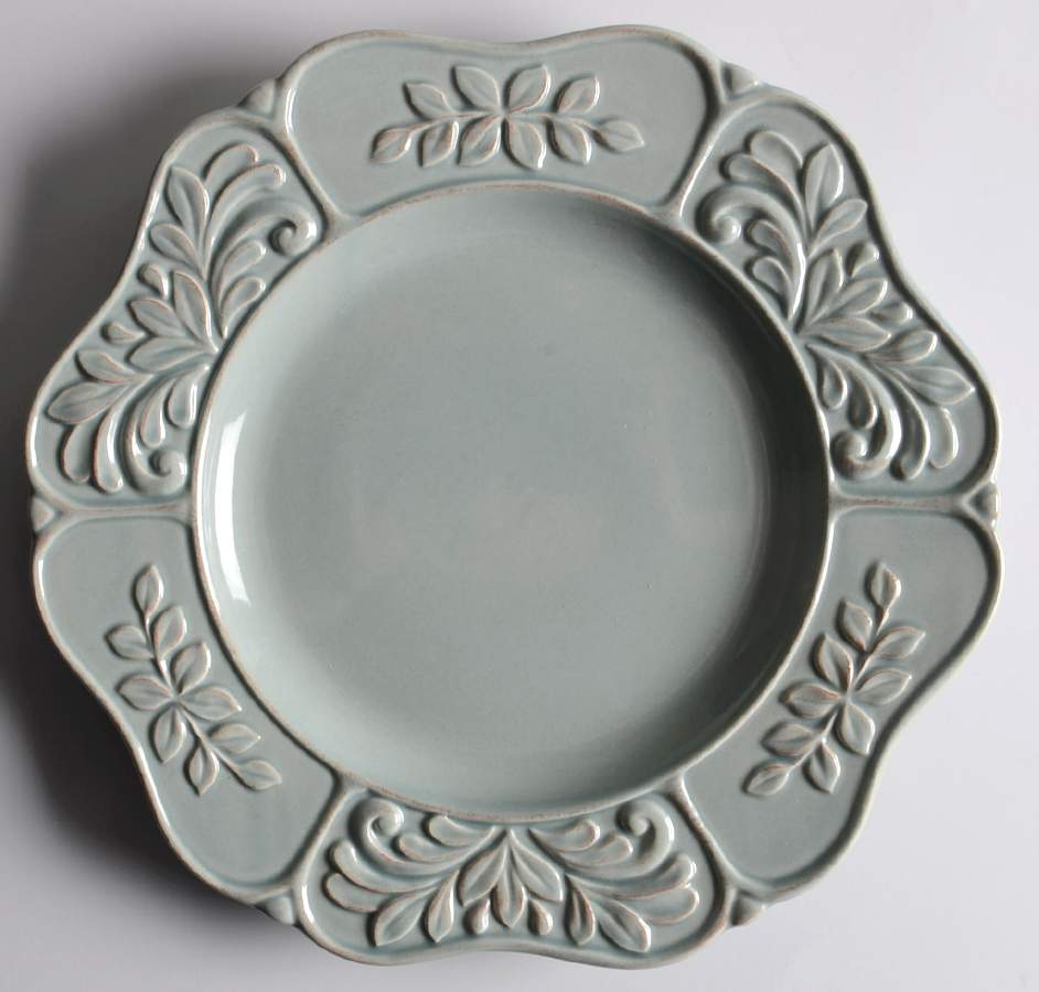 Isabella Pale Green Dinner Plate by JCPenney-1