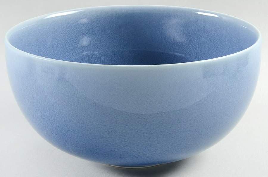 Tourron Blue Chardon 9" Salad Serving Bowl by Jars-France-1