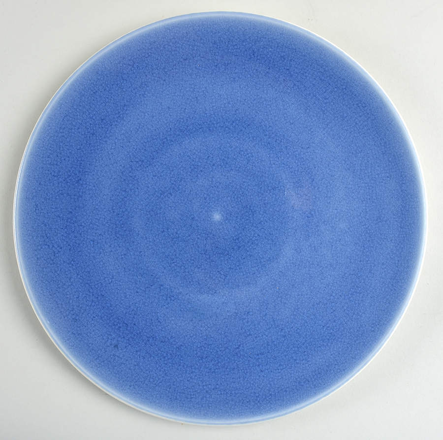 Tourron Blue Chardon Service Plate (Charger) by Jars-France-1