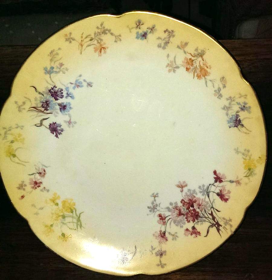 A2504 Cake Plate by George Jones & Sons-1