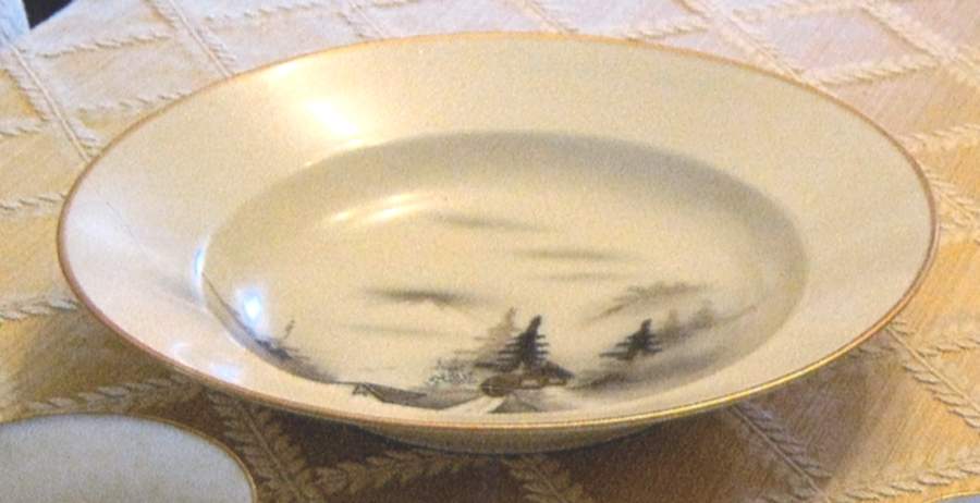 JAP1287 Rim Soup Bowl by Japan-1