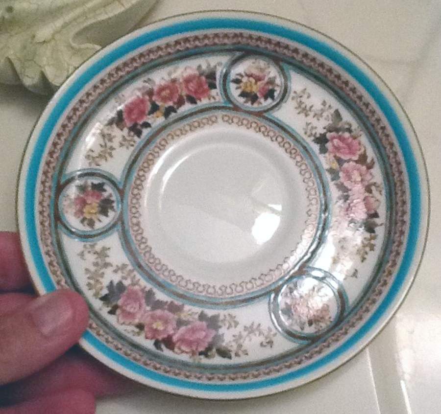 19195 Saucer by George Jones & Sons-1