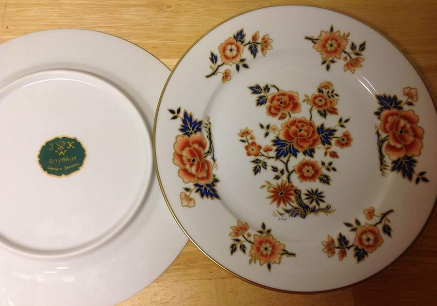 JKW82 Salad Plate by JKW Bavaria-1