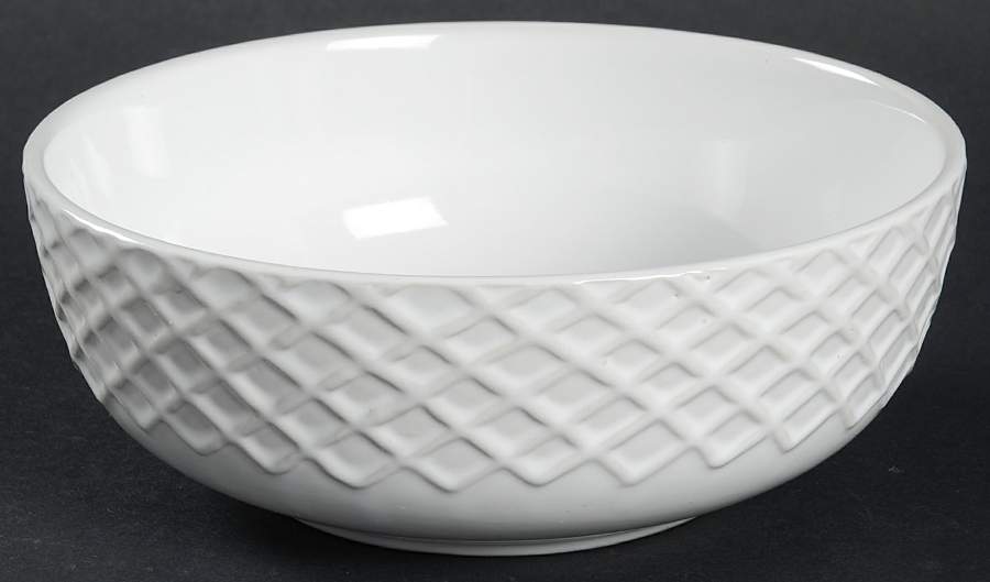 Basketweave Soup/Cereal Bowl by JCPenney-1