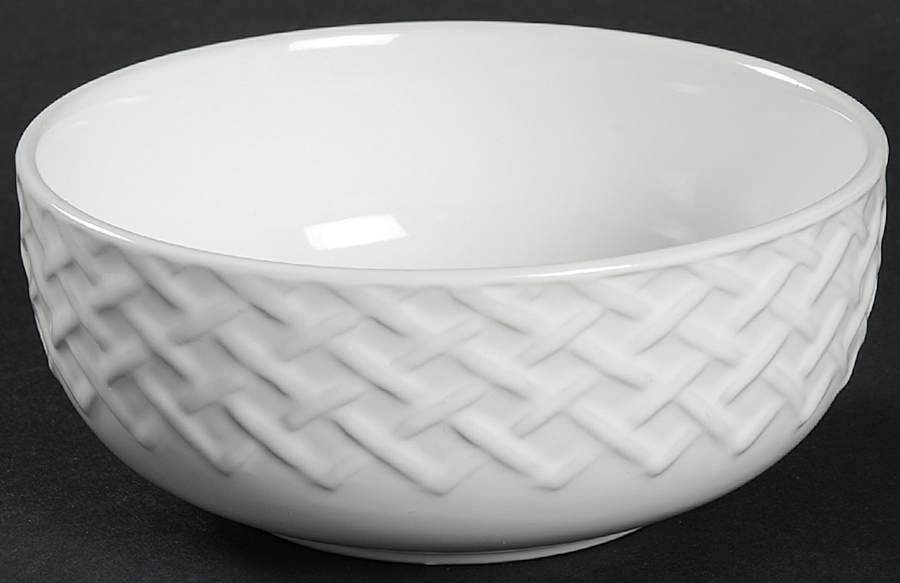 Basketweave Fruit/Dessert (Sauce) Bowl by JCPenney-1