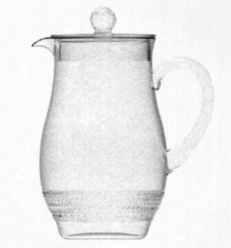 Le Panier Whitewash Acrylic Pitcher & Lid by Juliska Ceramics-1