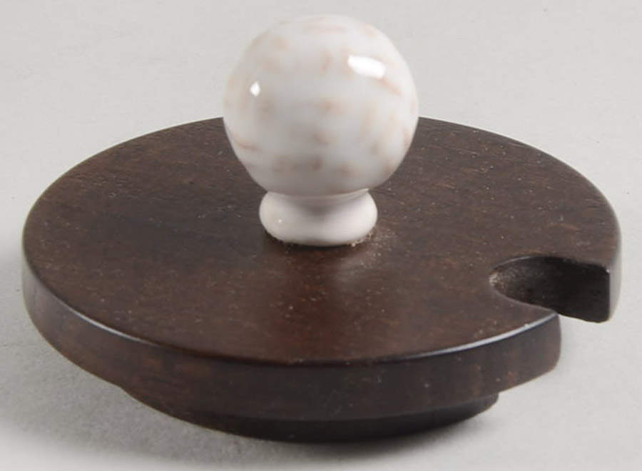 Le Panier Whitewash Lid for Sugar Bowl by Juliska Ceramics-1