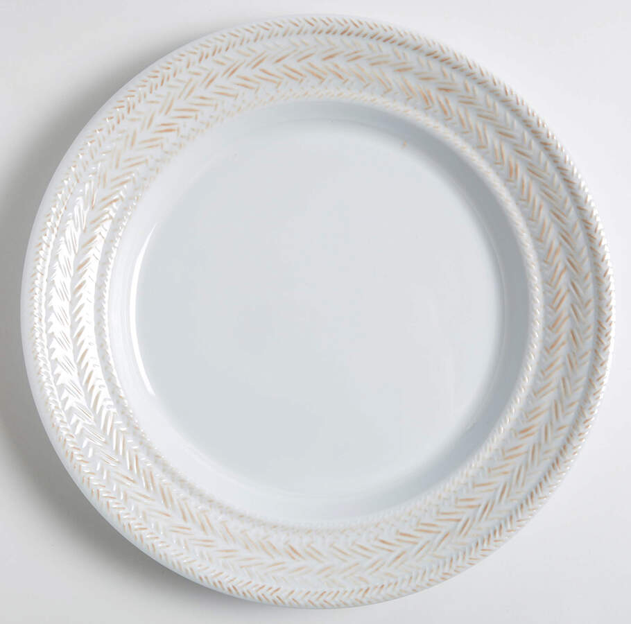 Le Panier Whitewash Melamine Salad Plate by Juliska Ceramics-1