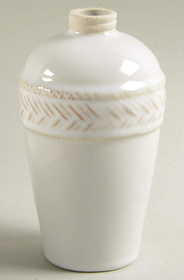 Le Panier Whitewash Lotion/Soap Dispenser No Pump by Juliska Ceramics-1