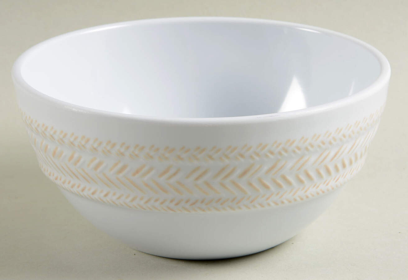 Le Panier Whitewash Melamine Coupe Cereal Bowl by Juliska Ceramics-1