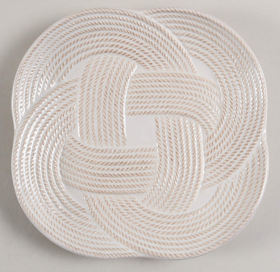 Le Panier Whitewash Salad/Dessert Plate by Juliska Ceramics-1