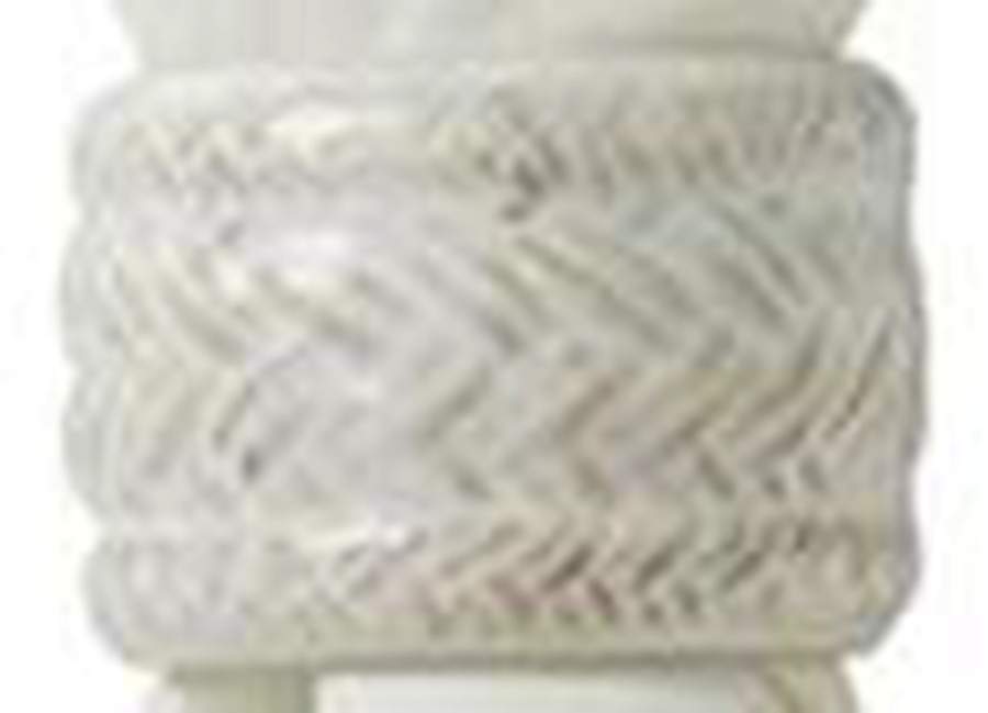 Le Panier Whitewash Napkin Ring by Juliska Ceramics-1