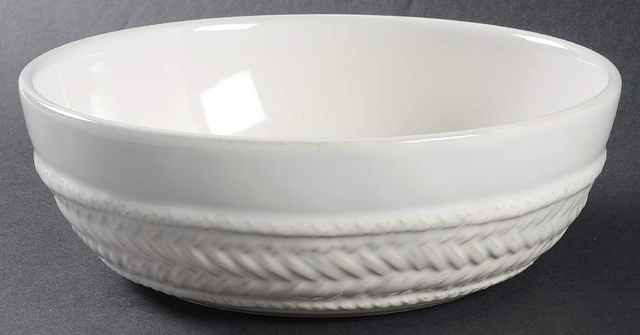 Le Panier Whitewash Soup/Cereal Bowl by Juliska Ceramics-1