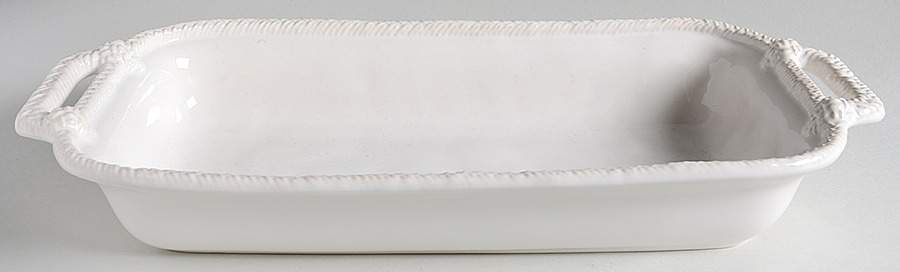 Le Panier Whitewash 15" Rectangular Baker by Juliska Ceramics-1