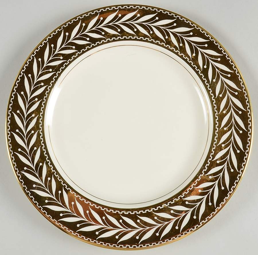 Laurel (Gold) Dinner Plate by Johnson Brothers-1