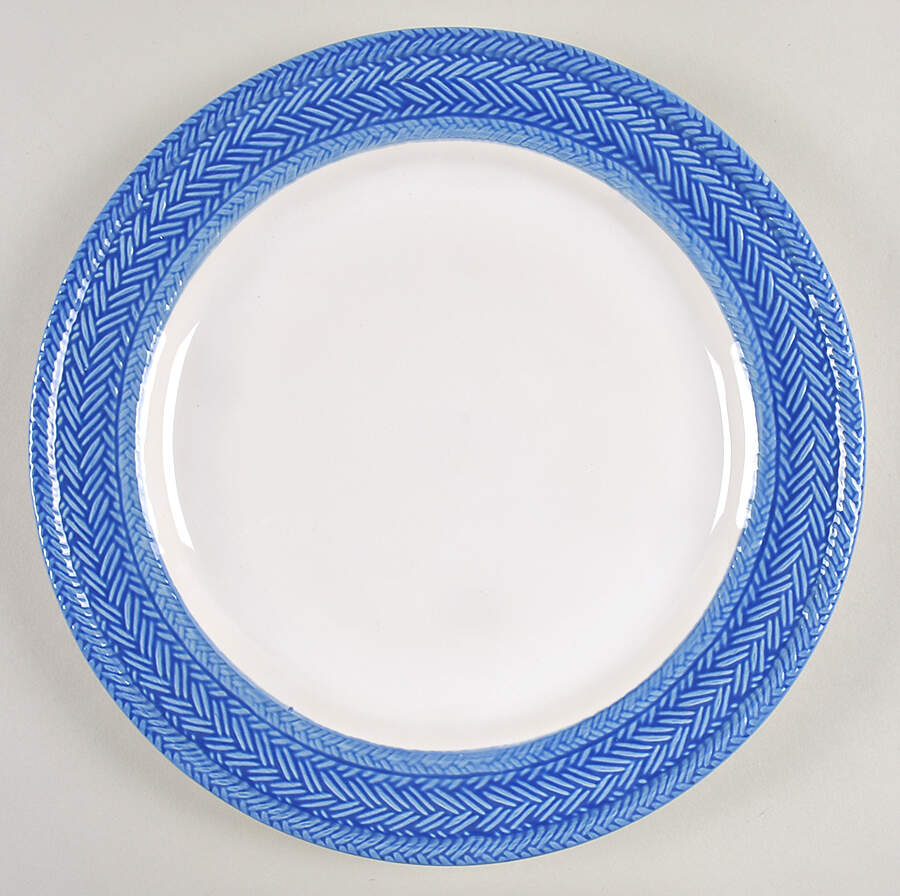 Le Panier Blue Dinner Plate by Juliska Ceramics-1