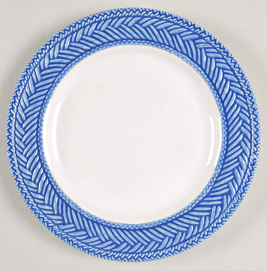 Le Panier Blue Bread & Butter Plate by Juliska Ceramics-1