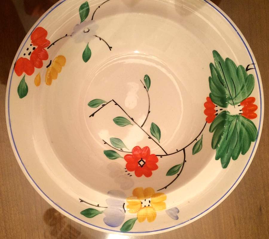 JON140 Rim Fruit/Dessert (Sauce) Bowl by George Jones & Sons-1