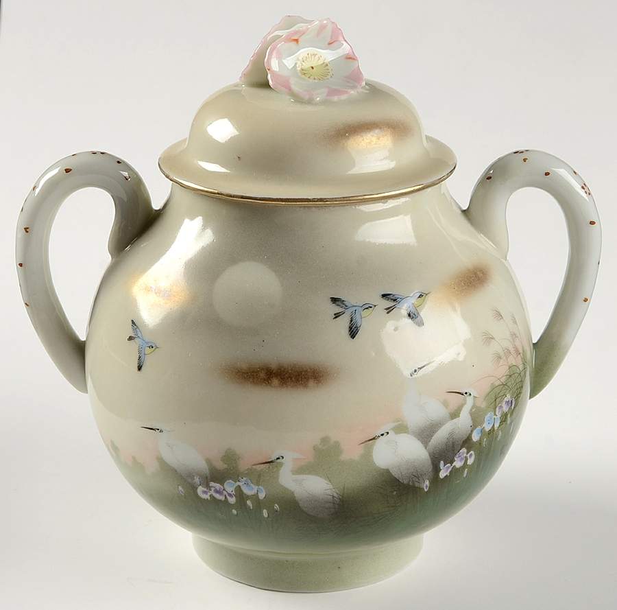 JAP1309 Sugar Bowl & Lid by Japan-1