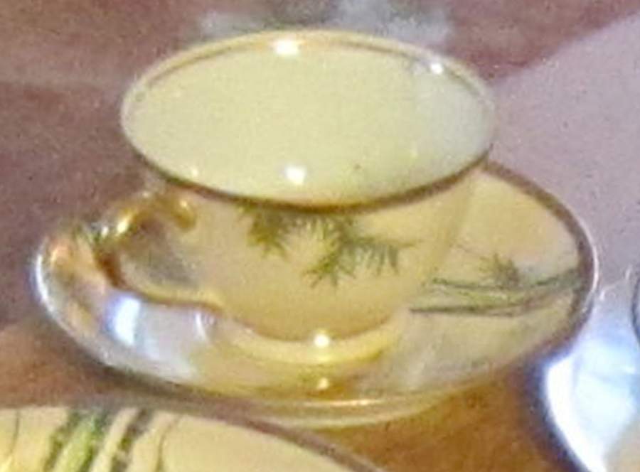 JAP1313 Footed Cup & Saucer Set by Japan-1