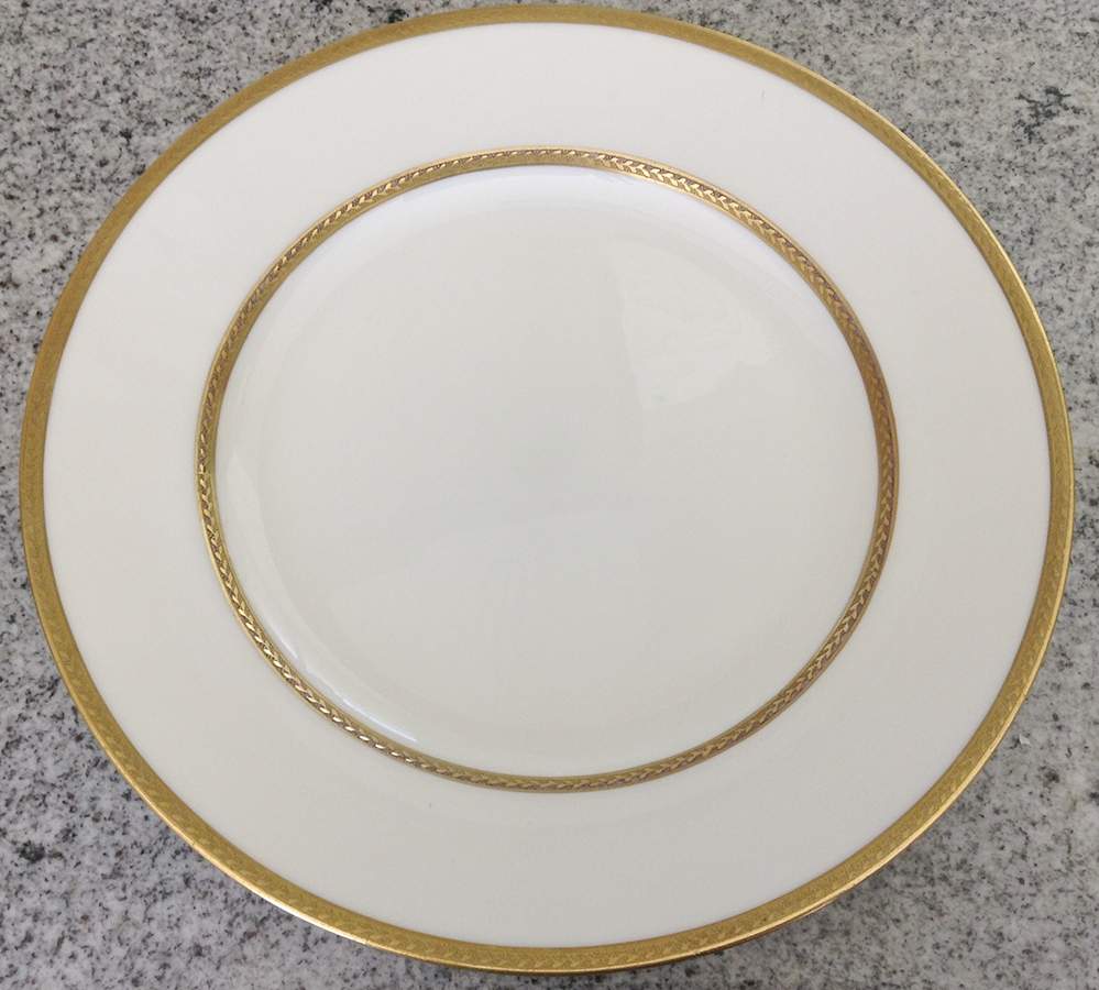 F-8 Dinner Plate by George Jones & Sons-1