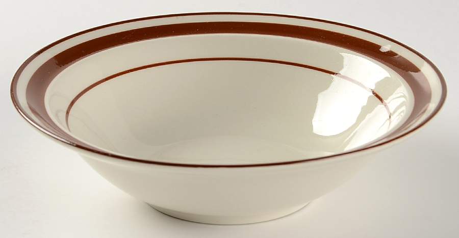 Sienna (Narrow Band) Coupe Cereal Bowl by Japan-1