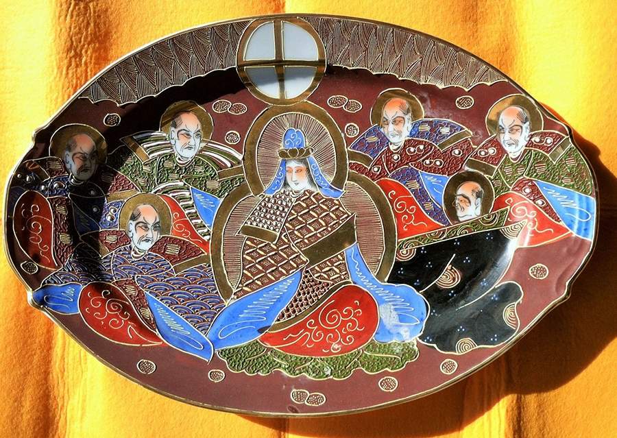 JAP1337 12" Oval Serving Platter by Japan-1