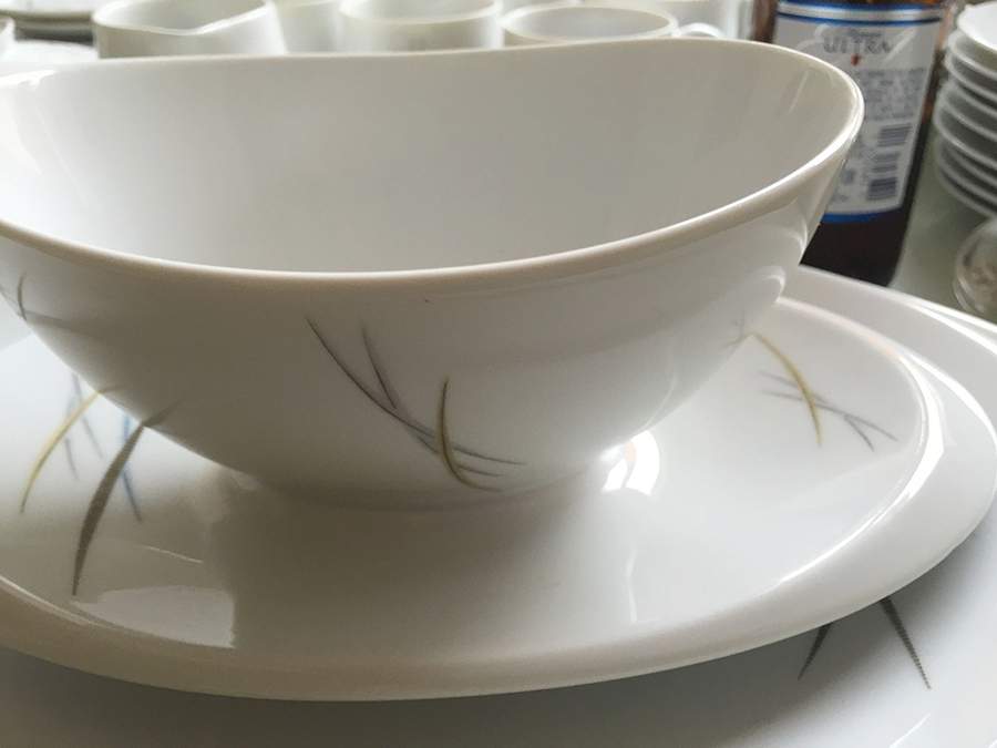 JOH446 Gravy Boat with Attached Underplate by Johann Haviland-1