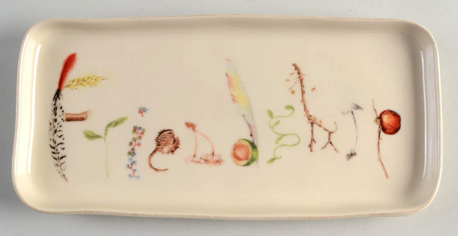 Forest Walk Rectangular Tray by Juliska Ceramics-1