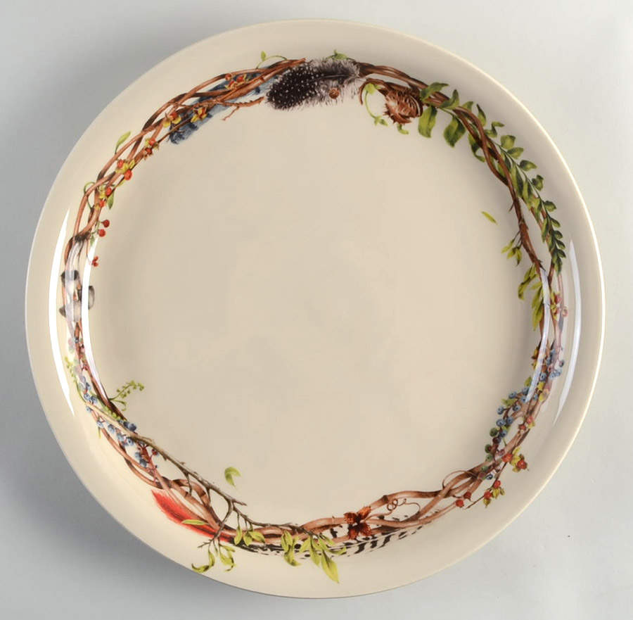 Forest Walk Chip Bowl/Plate for Chip & Dip Set by Juliska Ceramics-1