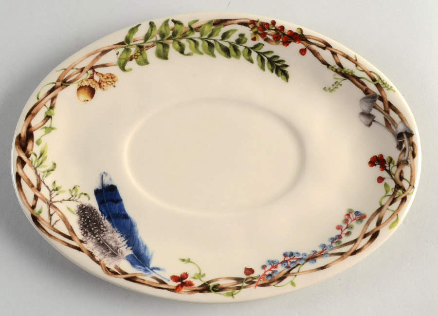 Forest Walk Underplate for Gravy Boat by Juliska Ceramics-1