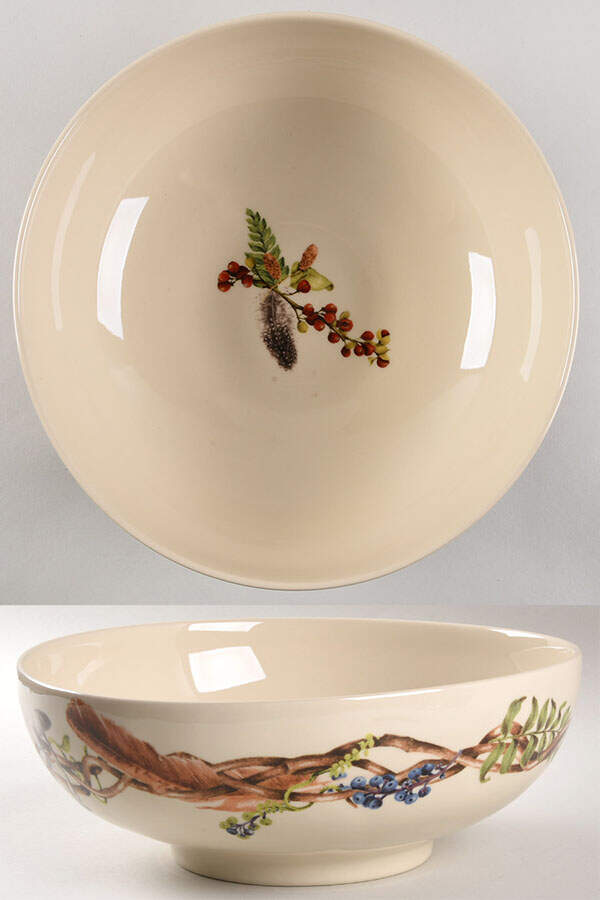 Forest Walk 12" Round Serving Bowl by Juliska Ceramics-1