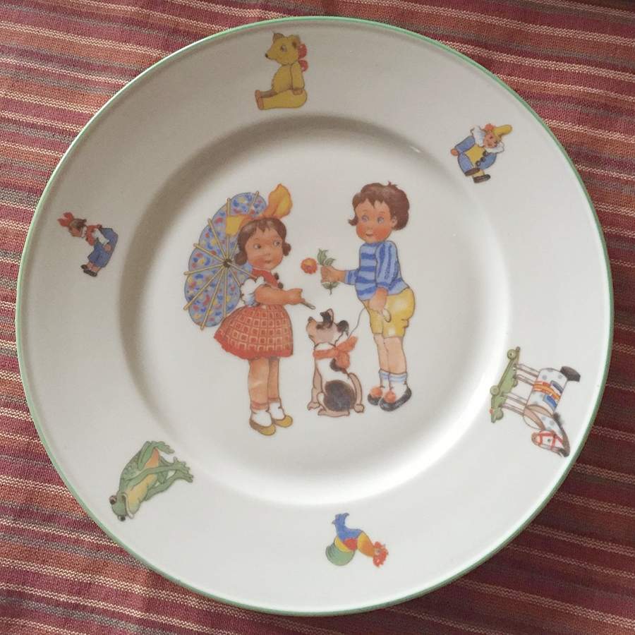 JOH447 Child's Plate by Johann Haviland-1