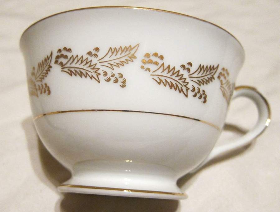 Vintage Footed Cup by Japan-1