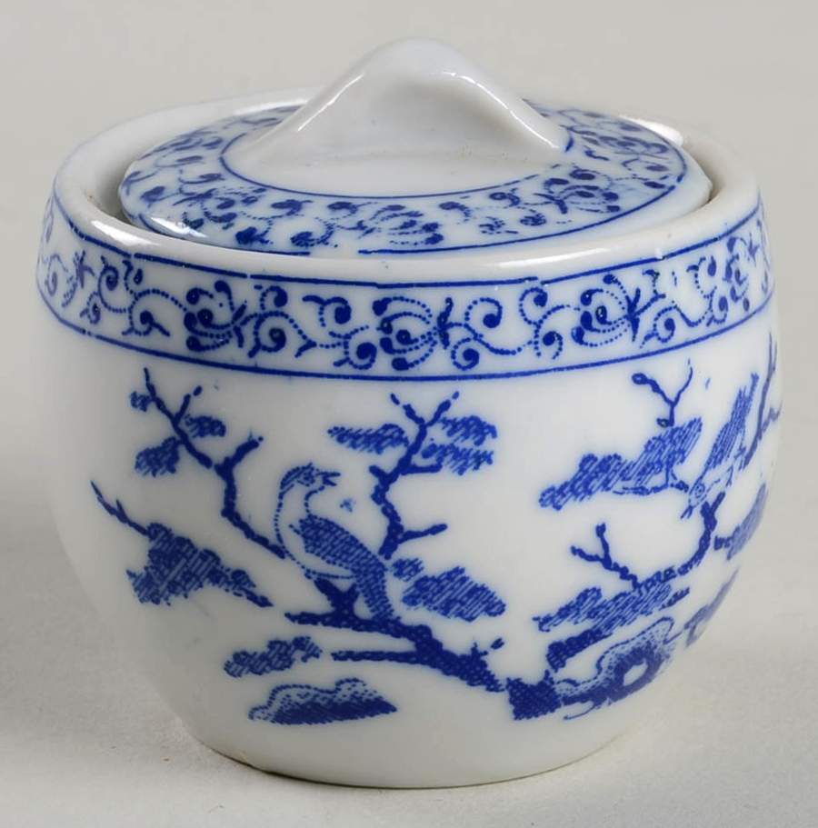 JAP1356 Child's Sugar Bowl & Lid by Japan-1