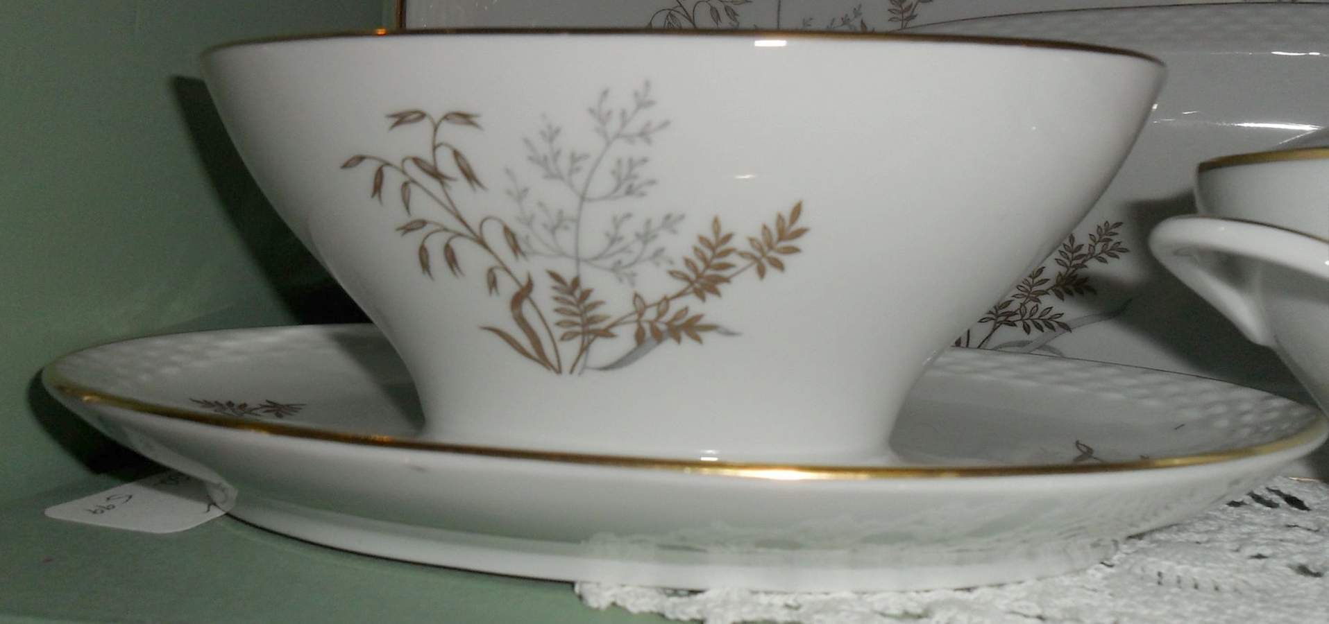 W254 Gravy Boat with Attached Underplate by Johann Haviland-1