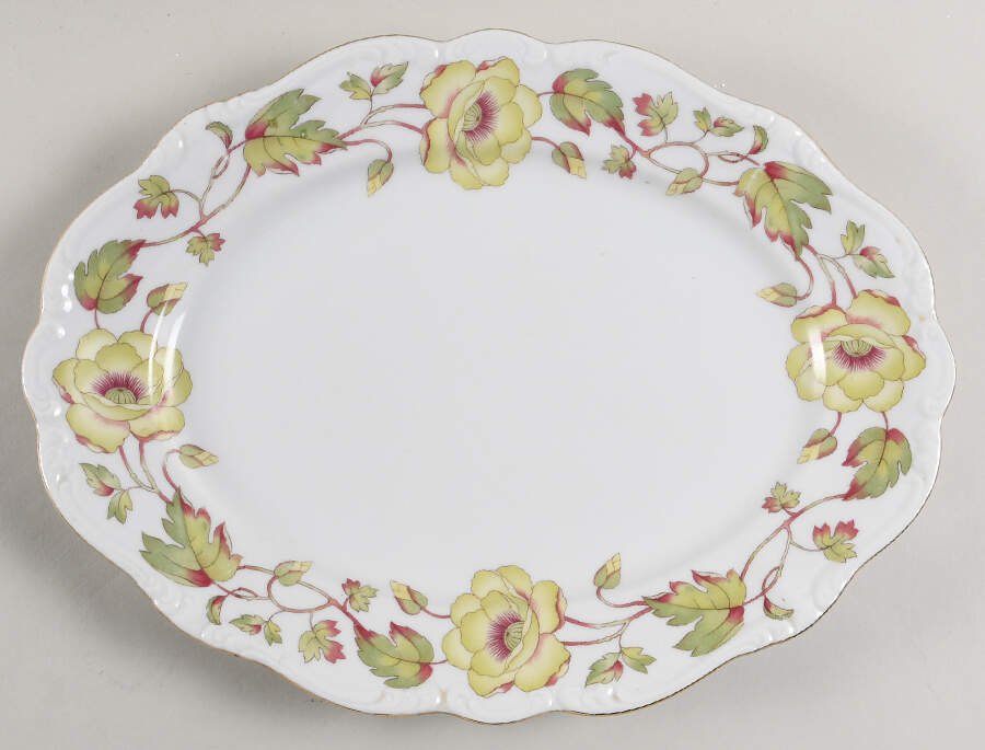 JOH450 12" Oval Serving Platter by Johann Haviland-1