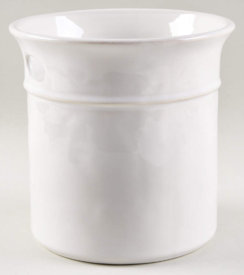 Puro Whitewash Utensil Holder by Juliska Ceramics-1