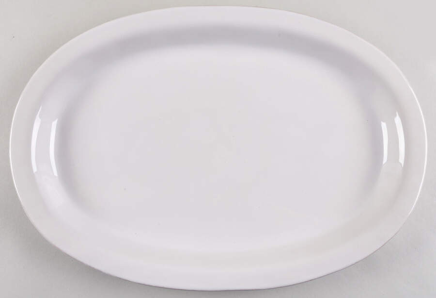 Puro Whitewash 16" Oval Serving Platter by Juliska Ceramics-1
