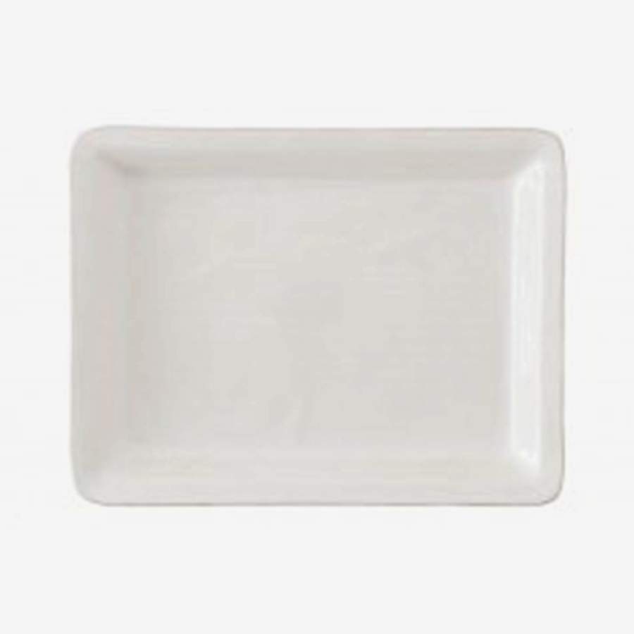 Puro Whitewash 16'' Rectangular Tray by Juliska Ceramics-1