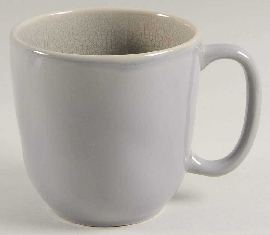 Puro Mist Grey Crackle Mug by Juliska Ceramics-1
