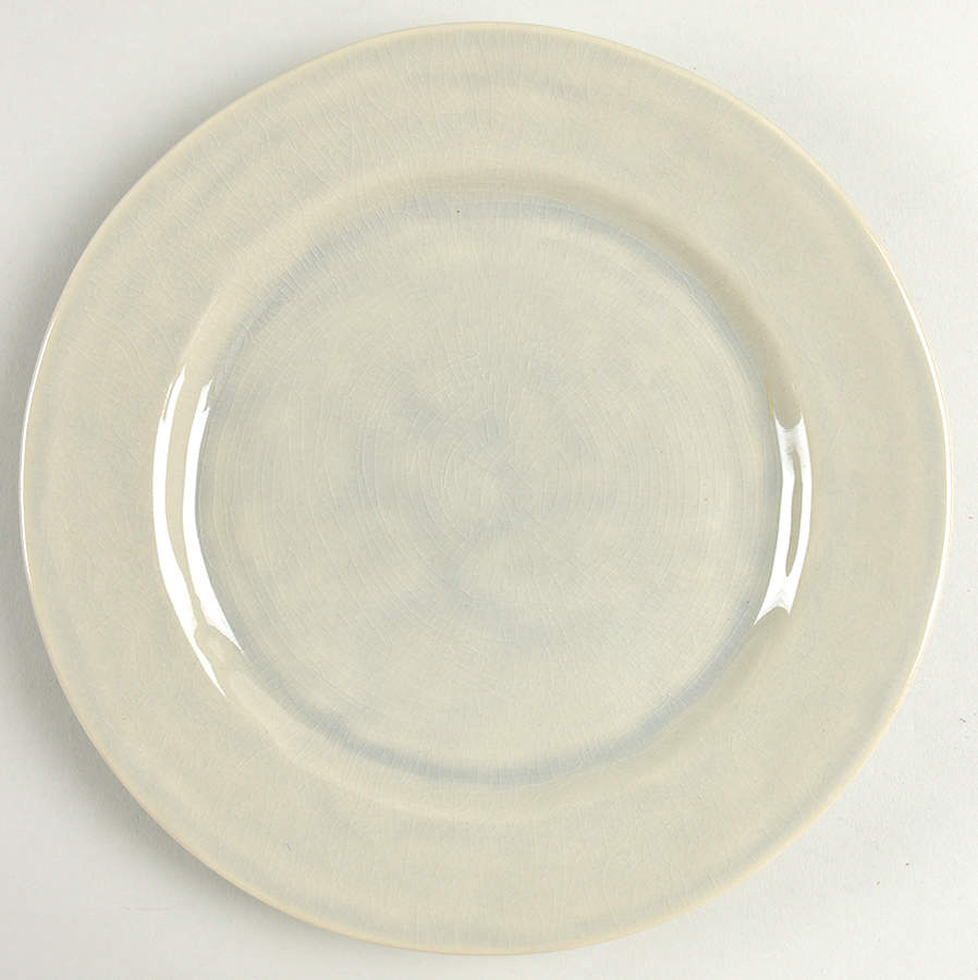 Puro Mist Grey Crackle Salad/Dessert Plate by Juliska Ceramics-1