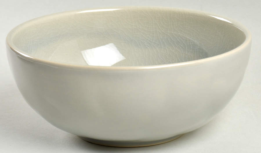 Puro Mist Grey Crackle Coupe Cereal Bowl by Juliska Ceramics-1