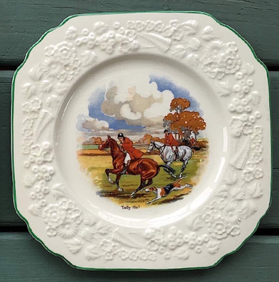 JON152 Square Salad Plate by George Jones & Sons-1