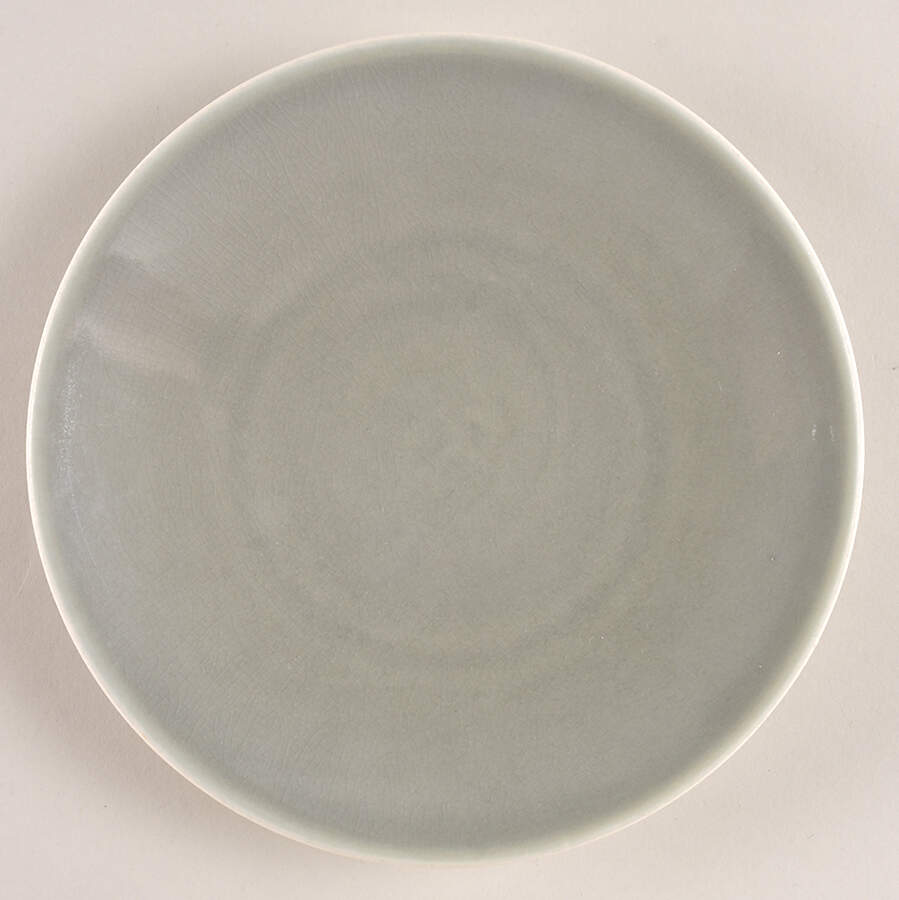 Tourron Grey (Ecorce) Salad/Dessert Plate by Jars-France-1