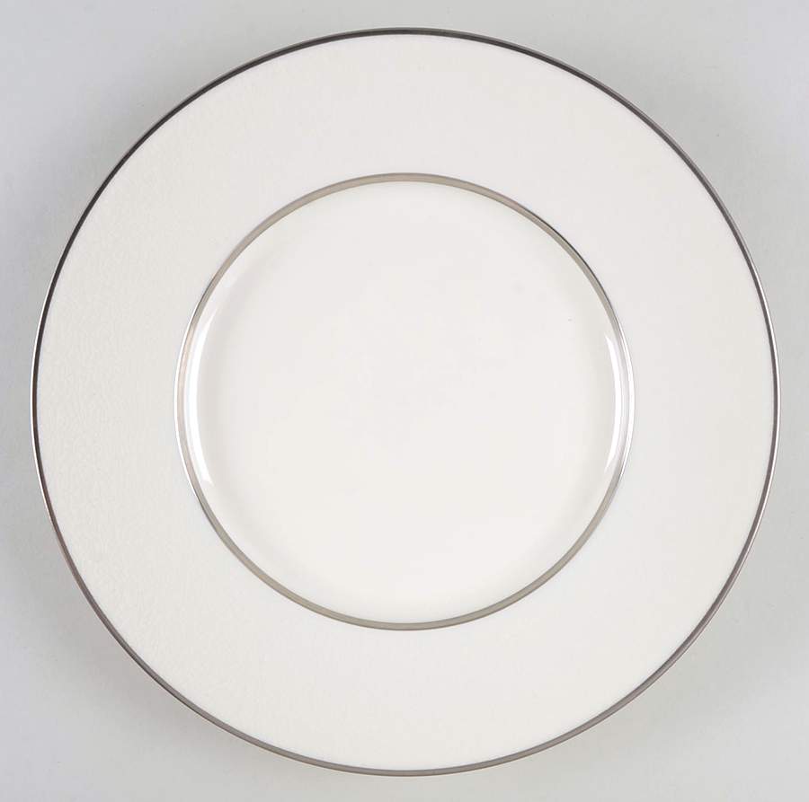 Crackle Iced Up Ivory Dinner Plate by Jaune de Chrome-1