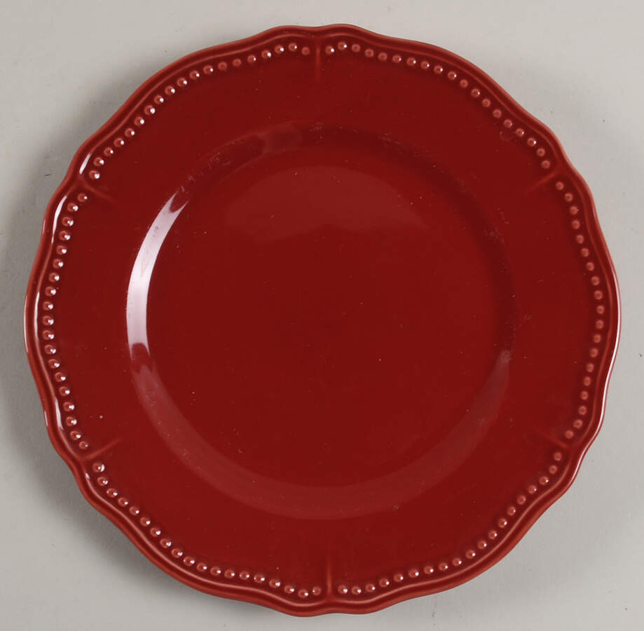 Amberly Cranberry Red Salad Plate by JCPenney-1